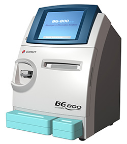 BG 800, bg800, bg800 blood gas analyzer, cornley, BG-800