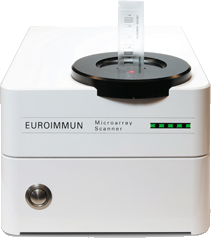 EUROArray technology,EUROIMMUN microarrays,EUROArrayScan-System