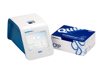 QuikRead go quickread go,quikread go instrument,Orion Diagnostica,quckread go crp,CRP+Hb,Strep A,iFOBT